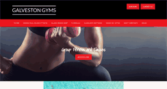 Desktop Screenshot of galvestongyms.com